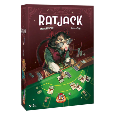 White goblin spil - ratjack - kortspil - 2 til 4 spillere - 20 minutter - fra 10 år - glat og interaktivt kortspil