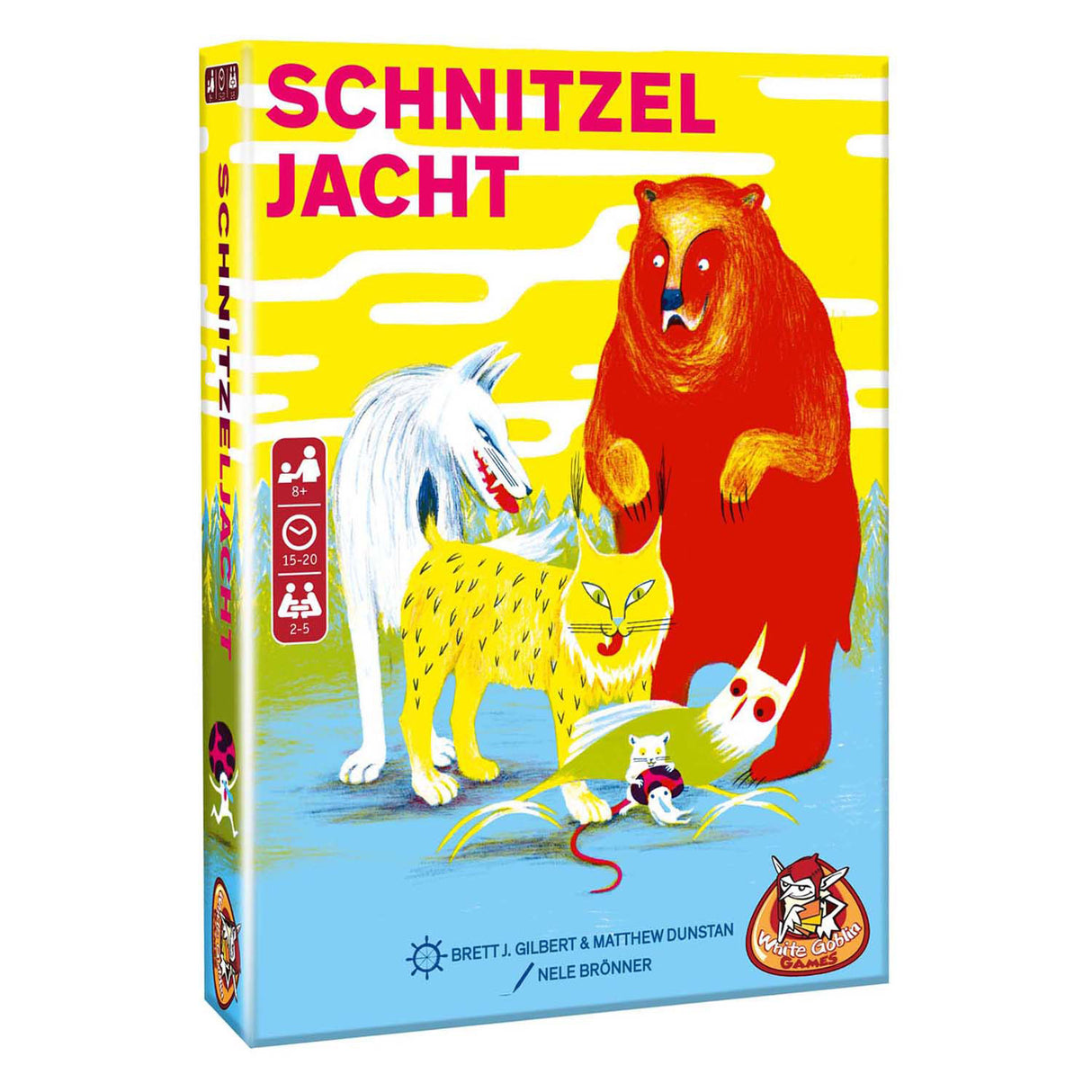 White goblin spil schnitzel jagt - kortspil