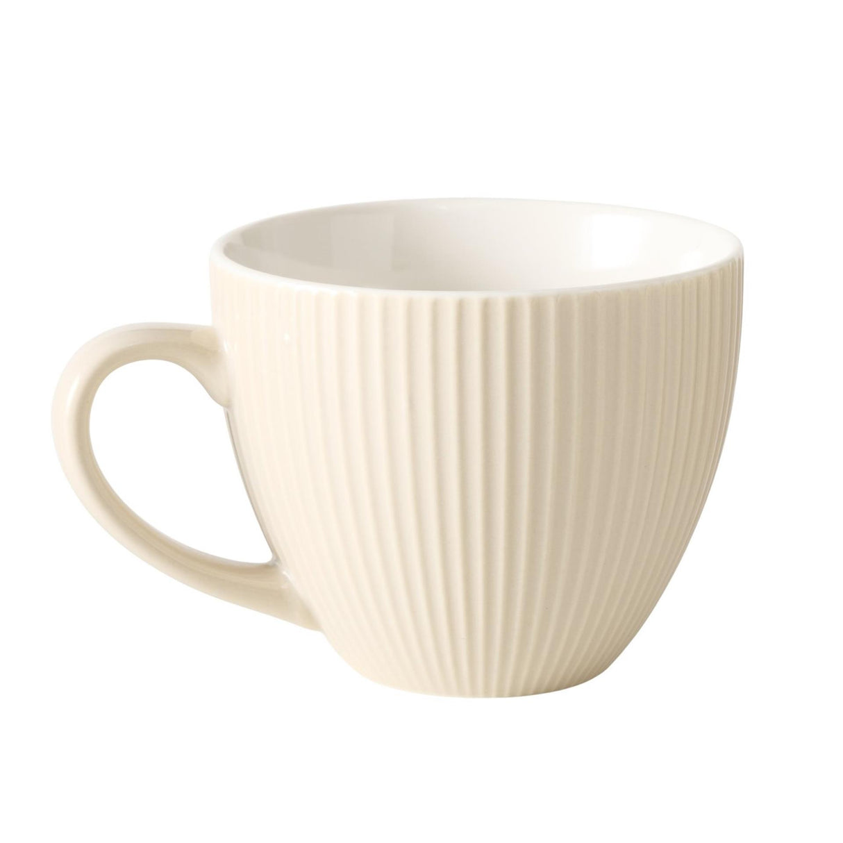 Boltze home jumbo krus ranura beige 420ml ã˜10.7xh8.7cm tåler opvaskemaskine