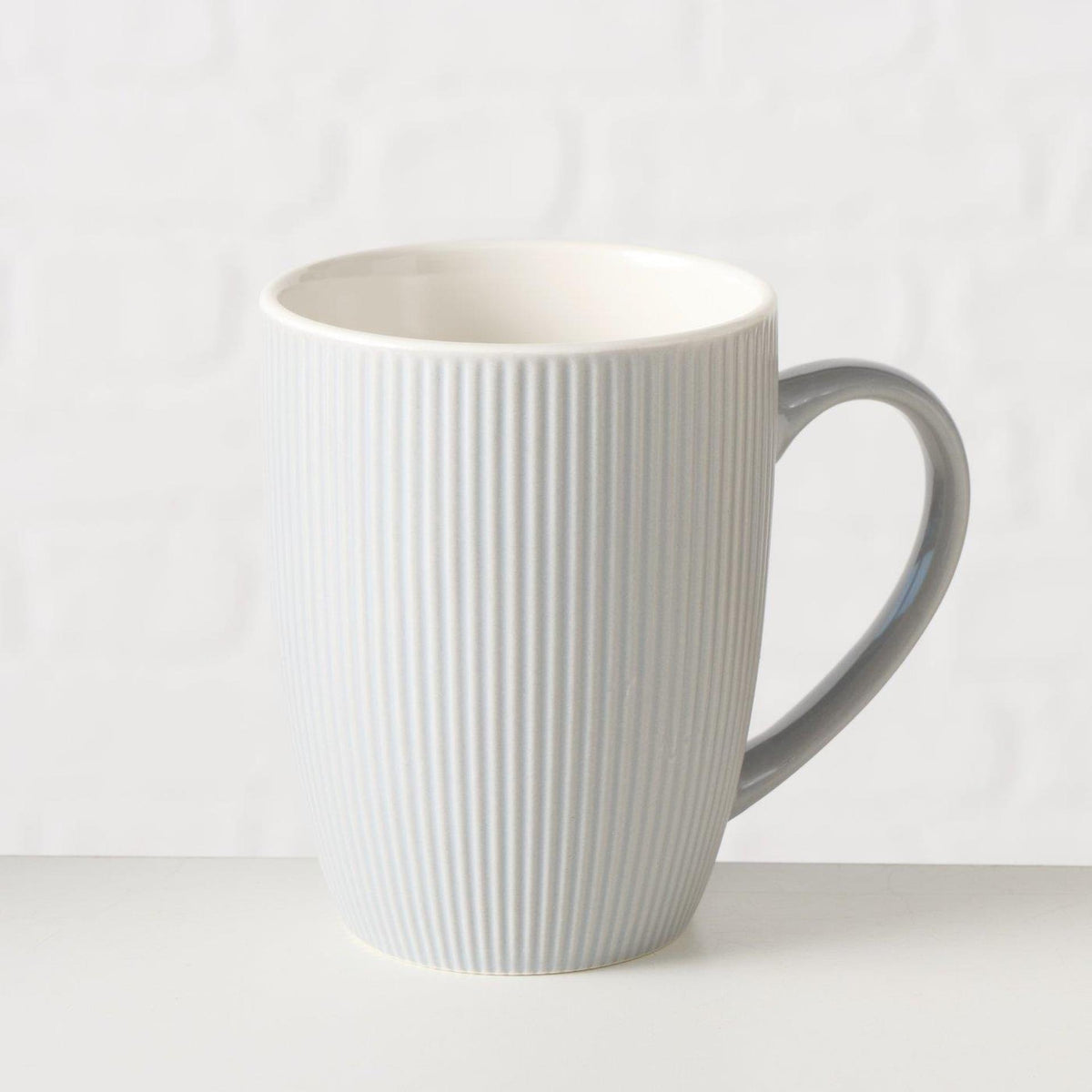 Boltze hjemmekrus ranura grå 290ml ã˜7,5xh9,8cm tåler opvaskemaskine