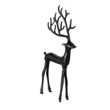 Boltze hjemmefigur hjorte rupert sort 18x3x38cm