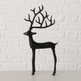 Boltze hjemmefigur hjorte rupert sort 18x3x38cm