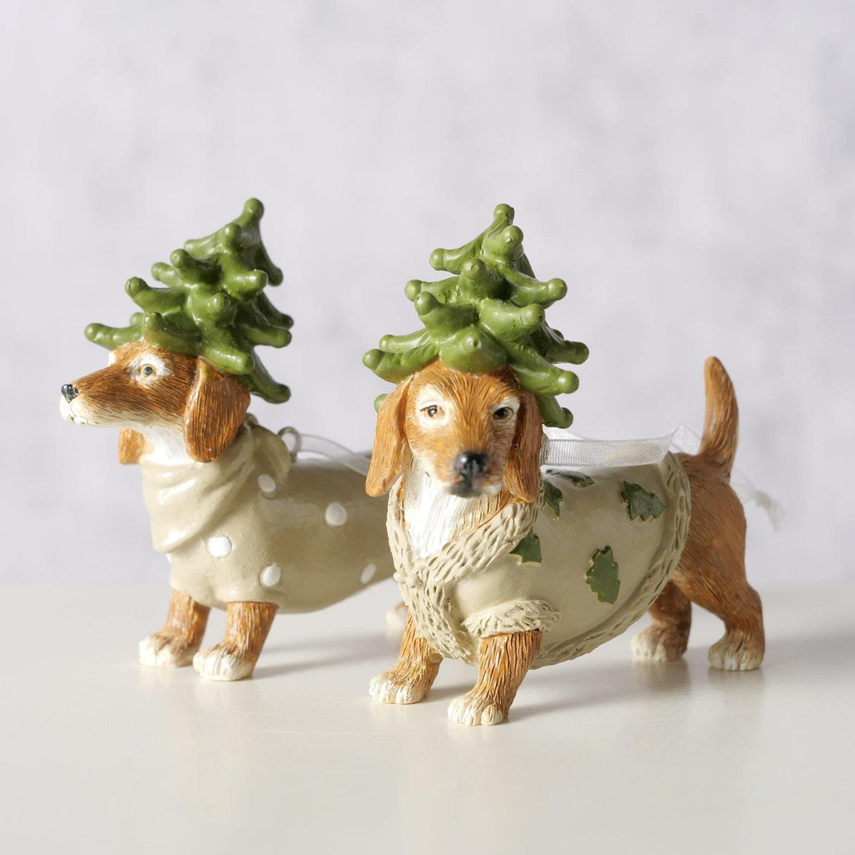 Boltze home julevedhæng hund 10,3x8cm