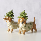 Boltze home julevedhæng hund 10,3x8cm