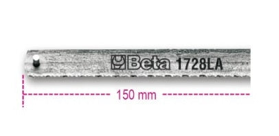 Beta så bladet kort 150 mm