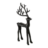 Boltze hjemmefigur hjort sort 9x3x20cm