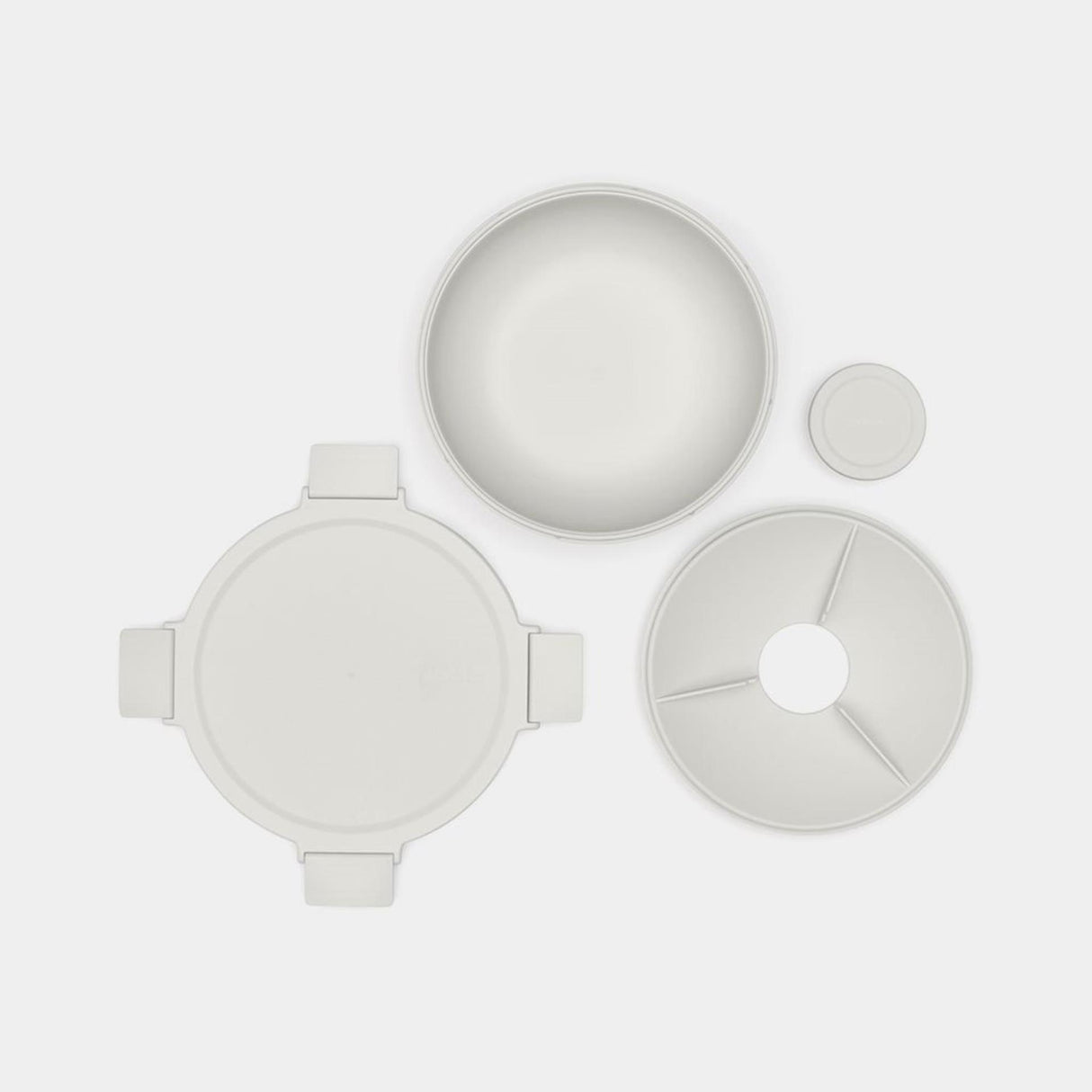Brabantia make take salatbeholder 1,3l lysegrå