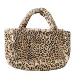 Boltze hjemmetaske leony leopard 50x30x10cm