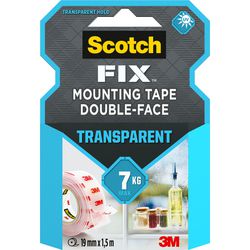 Dobbeltsidet tape Scotch 4004 gennemsigtig