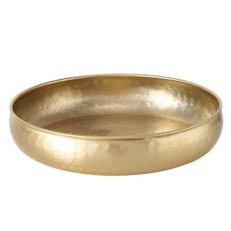 Boltze home schaal arietta goud ø30xh6,5cm