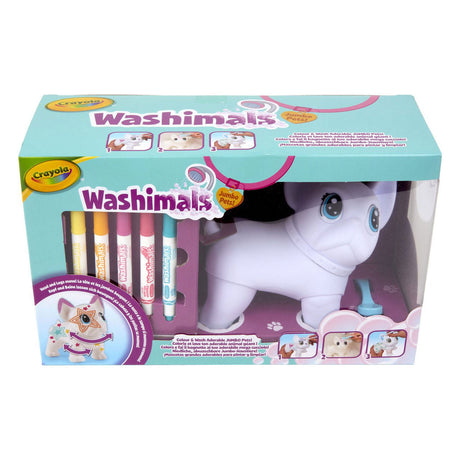 Crayola - washimals - hobbypakke - jumbo kæledyrssæt stort wilbur til børn
