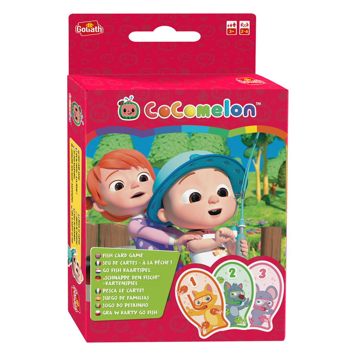 Goliat -spil Cocomelon Go Fish Card Game