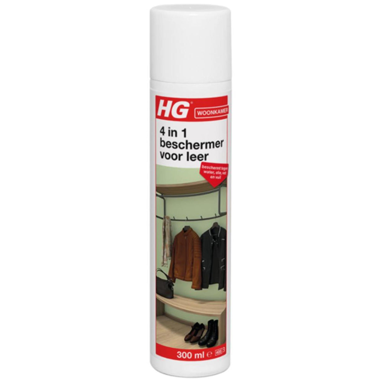 Hg vand, olie, fedt, smudsafvisende læder 300ml