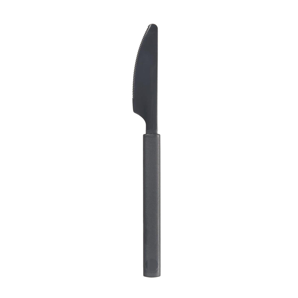 Duni plastkniv granit genanvendelig 19cm æske med 6 stk