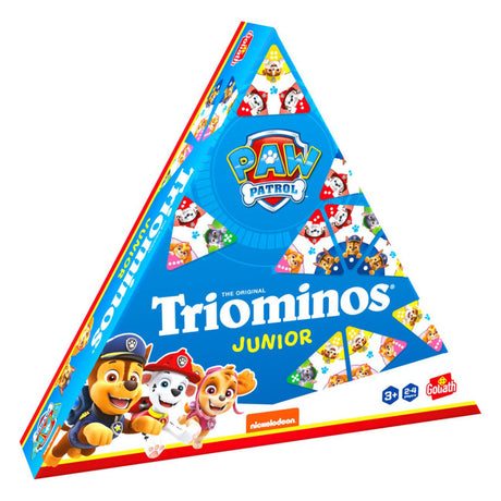 Goliath triominos junior paw patrulje - brætspil - børns spil - spil triominos med din yndlings paw patrulje karakter.