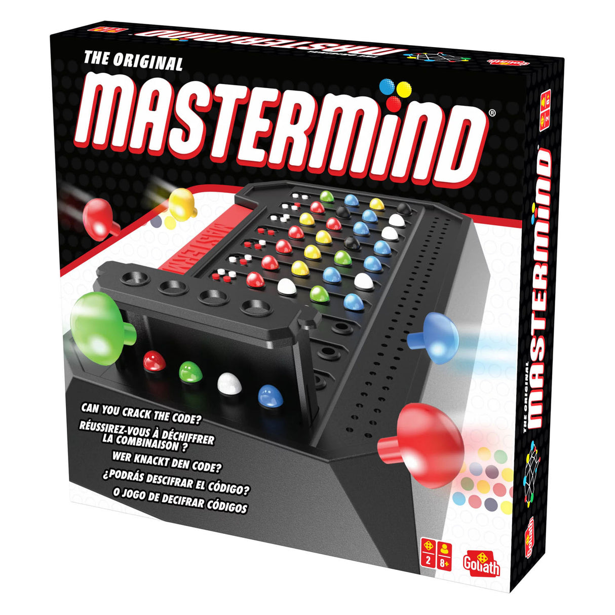 Goliath mastermind classic - tænkespil - 2 spillere - kodeknækning