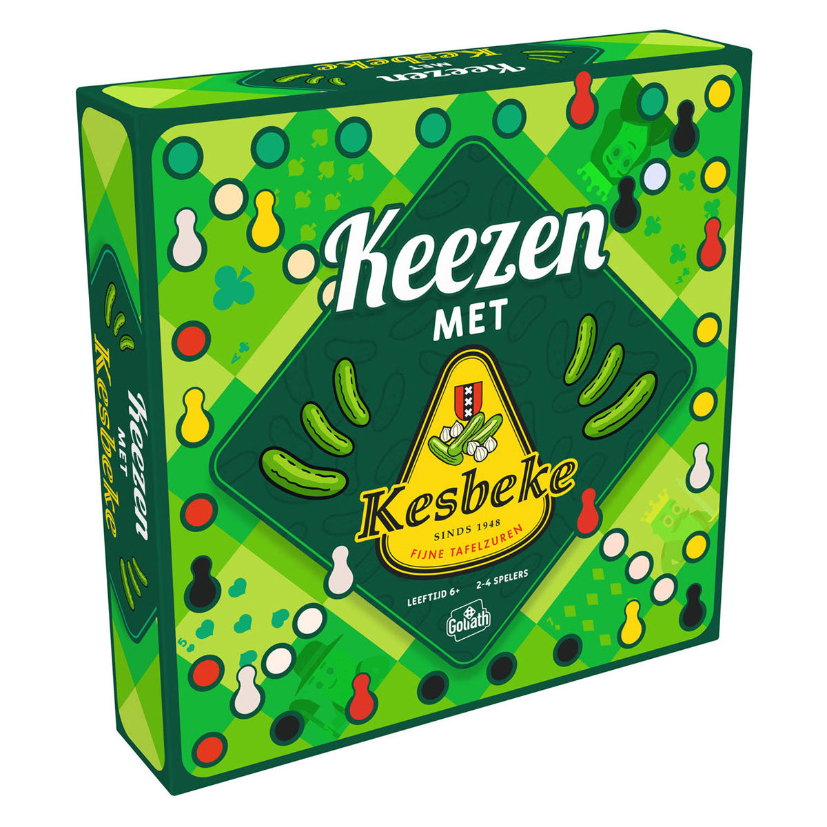 Goliath keezen met kesbeke gezelschapsspel