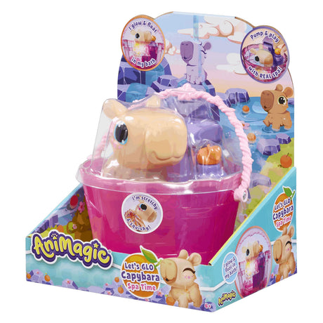 Animagisk capybara spa-tidshabitat