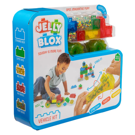 Jelly blox vroom lastbilsæt