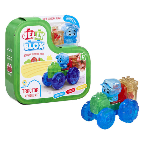 Jelly Blox traktor landmand | 2 stk