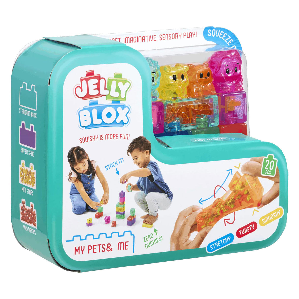 Goliath jelly blox - mine kæledyr og mig - 20 stk.
