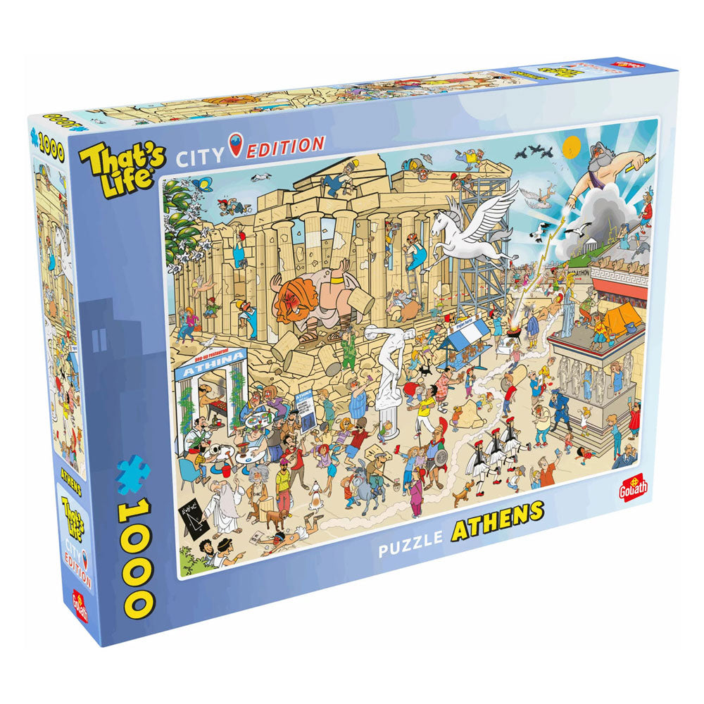 Goliath that's life city edition: athens legpuzzel - 1000st.