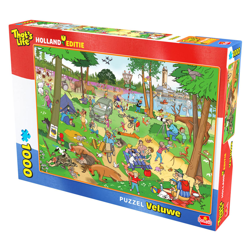 Goliath that's life hollandse editie: de veluwe legpuzzel - 1000st.