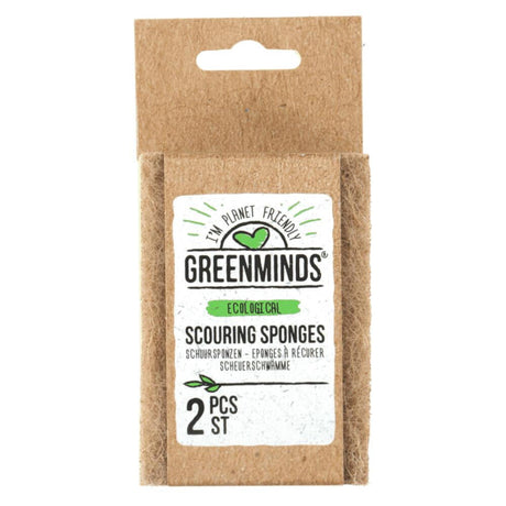 Greenminds skuresvamp sæt af 2 lavet af genanvendt PET