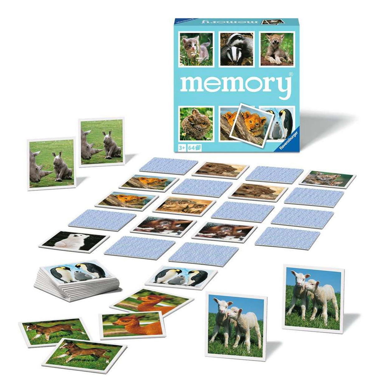 Ravensburger hukommelse unge dyr
