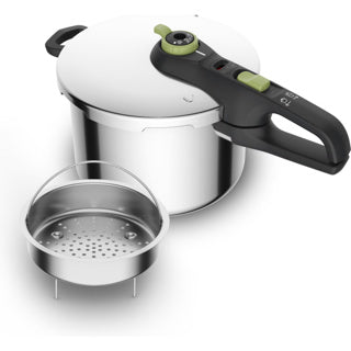 Tefal p25807 sikker 5 trendy trykkoger 6 liter med dampkurv