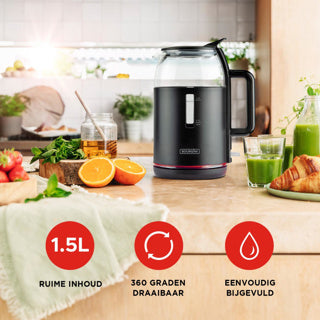 Bourgini elkedel 1,5l