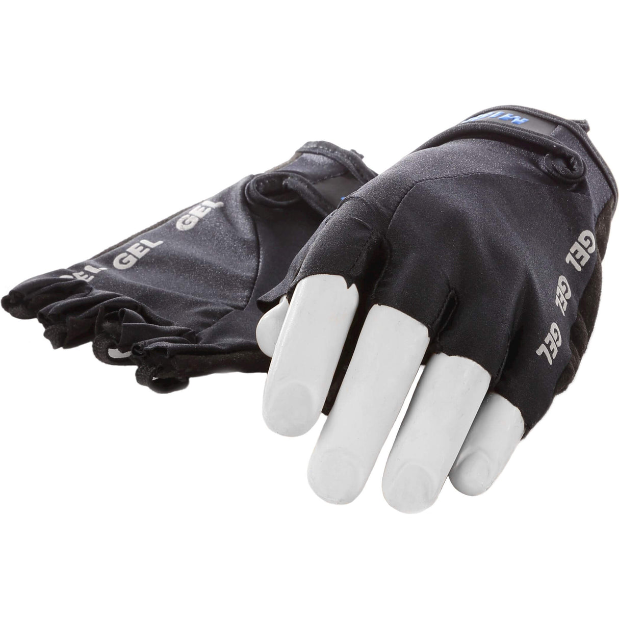 Mirage handske lycra + gel, str. XL, sort sort