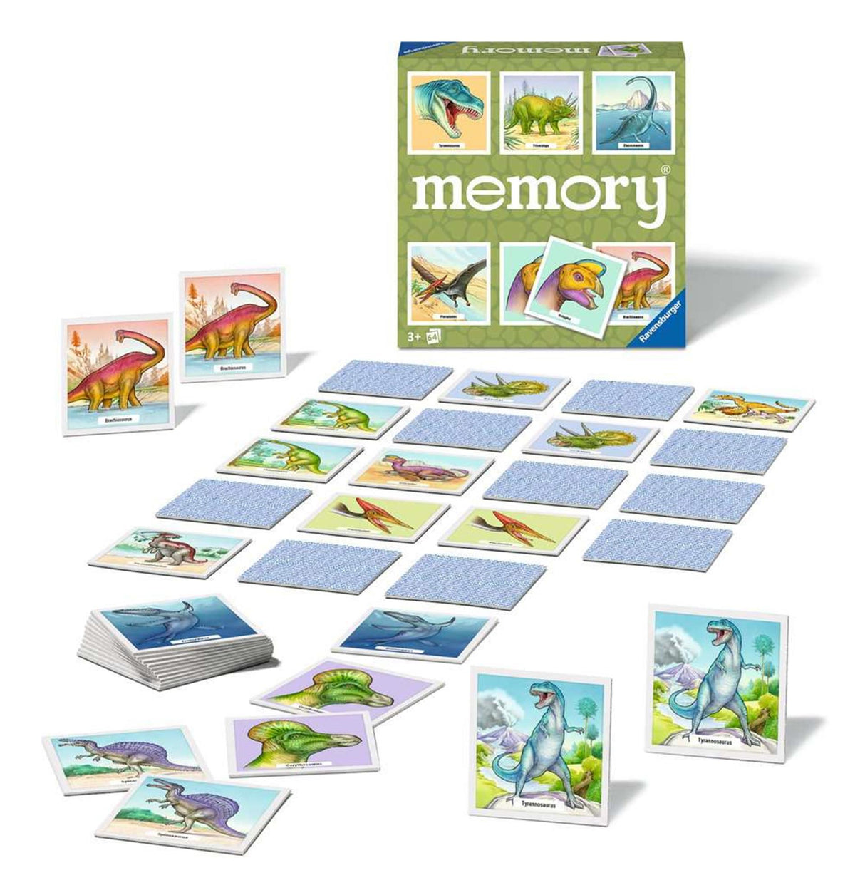 Ravensburger dinosaur hukommelse