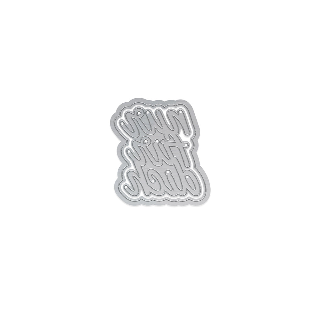 Tonic studios • tysk tekst cutting die for dich