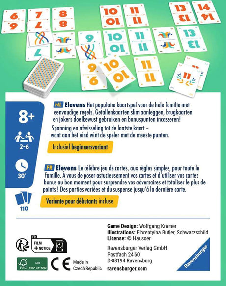 Ravensburger kortspil elleve