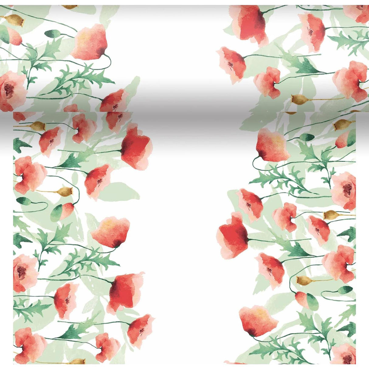 Duni 3-i-1 valmue delight 40x480cm