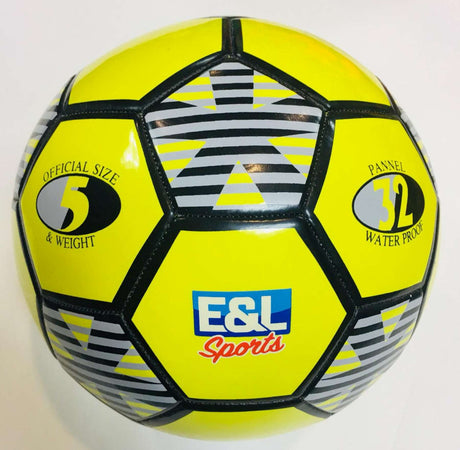 E L Sports Voetbal Champion - Forskellige tryk - 320 gram - Størrelse 5