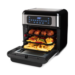 Inventum gf1200hld miniovn 12l 1500w sort rustfrit stål