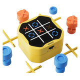 Giiker tic-tac-toe bolt spil - gul