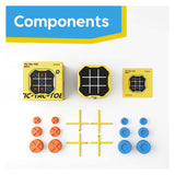 Giiker tic-tac-toe bolt spil - gul