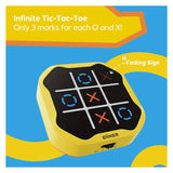Giiker tic-tac-toe bolt spil - gul