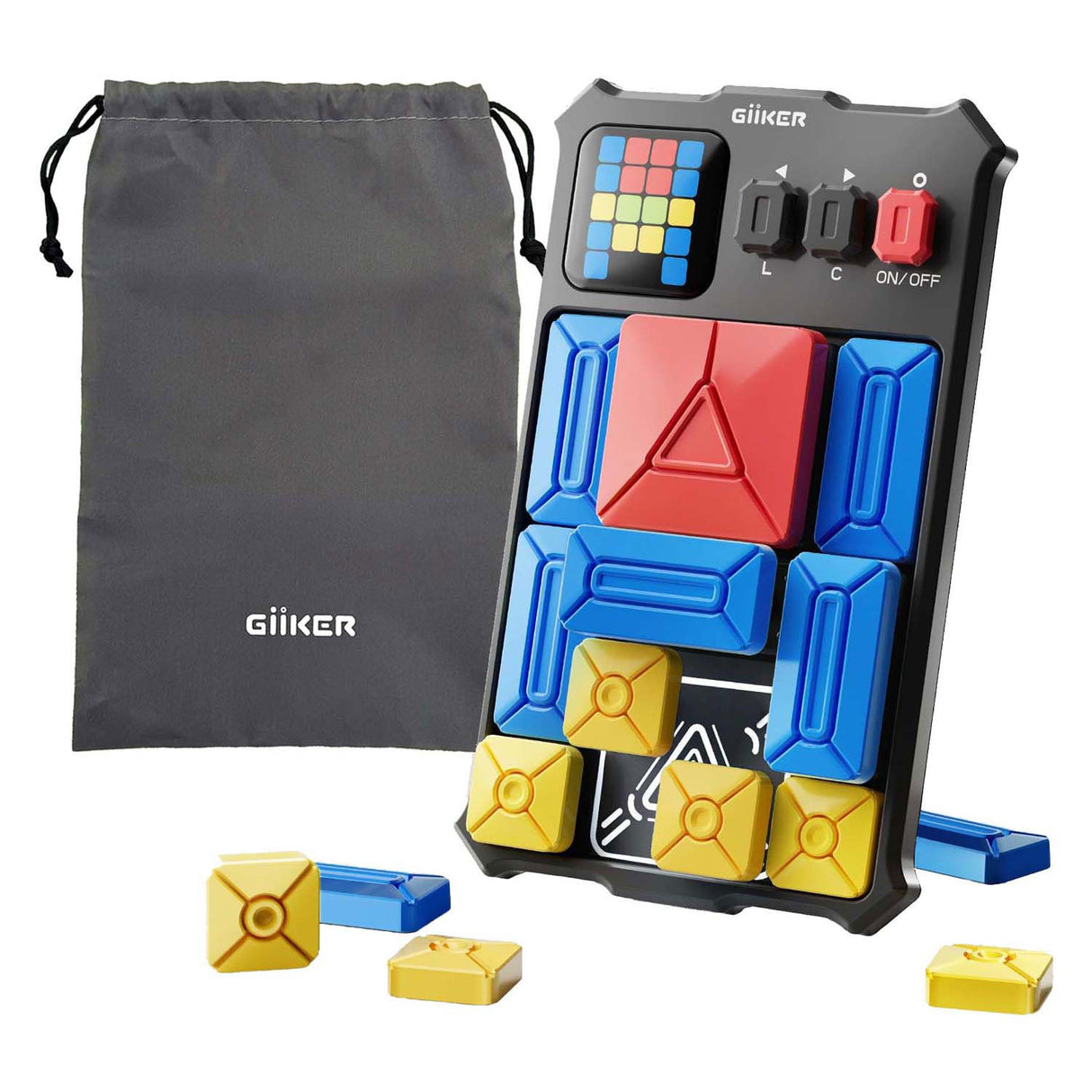 Giiker super slide puslespil - sort