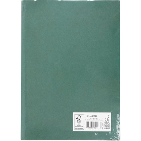 Creativ virksomhed http: www.cchobby.nl pap-a4-ark-210x297-mm-180-gr-darkgreen-20-ark-1-kasse