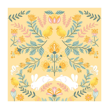 Duni servetten ornament easter 3-laags tissue 33x33cm