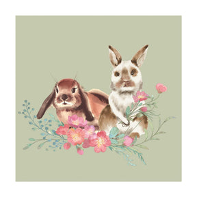 Duni servietter disty easter 3-lags tissue 33x33cm