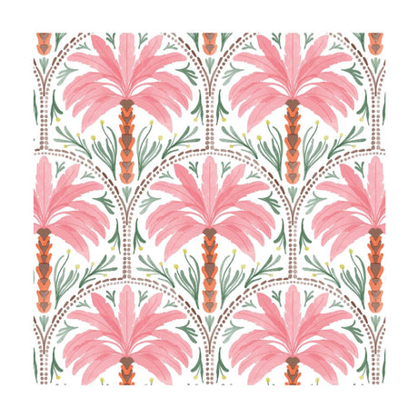 Duni servetten palm oasis 3-laags tissue 33x33cm