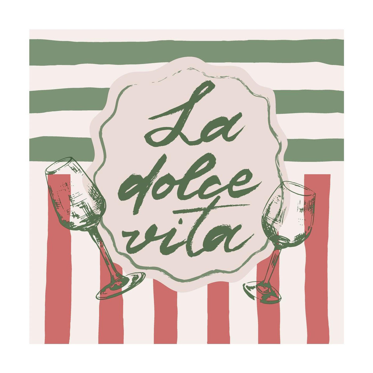 Duni servietter la dolce vita 3-lags serviet 33x33cm