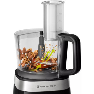 Philips Food Processor HR7530 10 Viva 850W Sort rustfrit stål