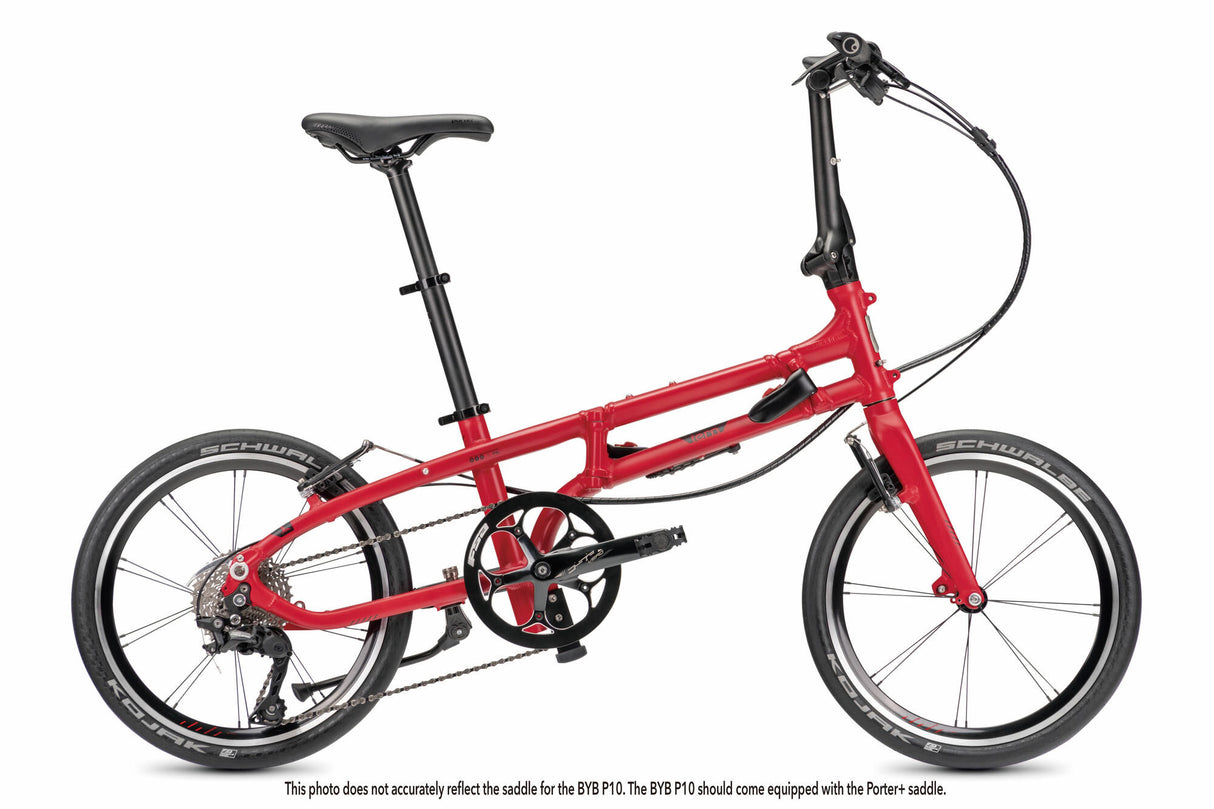 Tern foldecykel byb p10 (#1) cykel byb sum 20 10sp rød