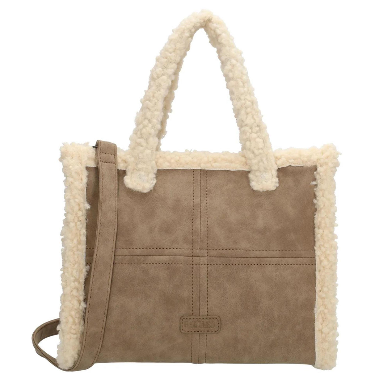 Beagles laredo håndtaske taupe